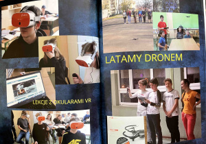Zajęcia w Laboratorium Przyszłości – Latamy Dronem i Lekcje z Okularami VR
