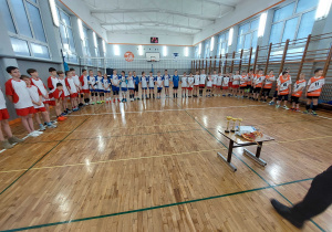 Zdjęcie 2 Finaliści Mistrzostw Łodzi w kategorii czwórek w roku szkolnym 2022/2023
