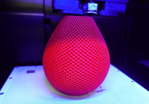 Czerwony wazon, Druk 3D