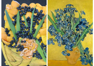 Praca konkursowa – Oliwier Brożyński, klasa 7a „Irysy” – Vincent van Gogh