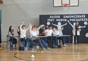 Pożegnanie klas ósmych -część artystyczna