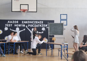 Pożegnanie klas ósmych -część artystyczna