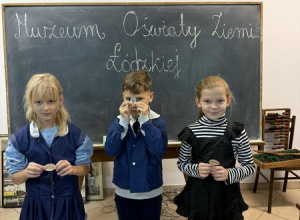 Klasa 2d w Muzeum Oświaty Ziemi Łódzkiej