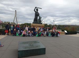 Klasy 2a i 2d w Warszawie