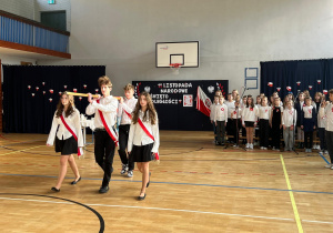 Poczet Sztandarowy Szkoły Podstawowej nr 137 w Łodzi