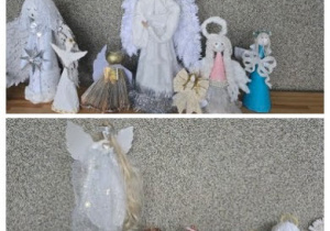 Galeria prac uczniów zgłoszonych do międzyszkolnego konkursu plastycznego – „Anioły, aniołki, anielice”.