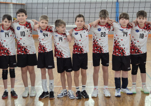 Reprezentacja Szkoły Podstawowej nr 137 przed dekoracja.