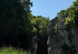 Brama Krakowska w Ojcowskim Parku Narodowym.