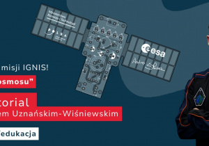 Program „Klucz do Kosmosu”, do którego przystąpiła Szkoła Podstawowa nr 137 – plakat promujący